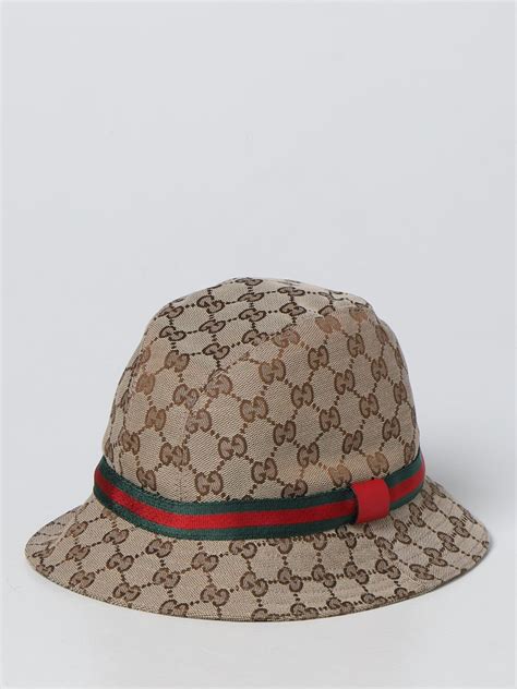 cappello bucket gucci|cappello gucci marrone.